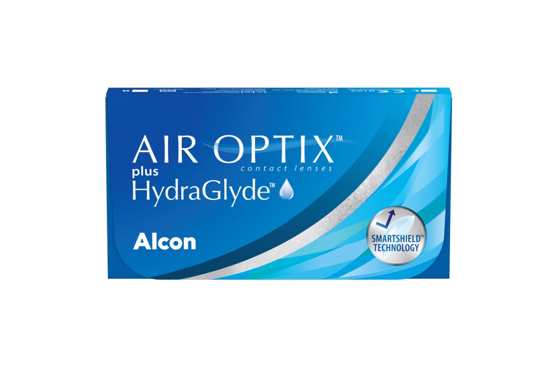 Контактные линзы - AIR OPTIX Plus HydraGlyde (3 линзы)
